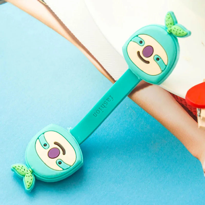 2020 Cartoon Cord Holder Cable Winder Silicone Headphone Cable Winder Organizer Earphone Clips