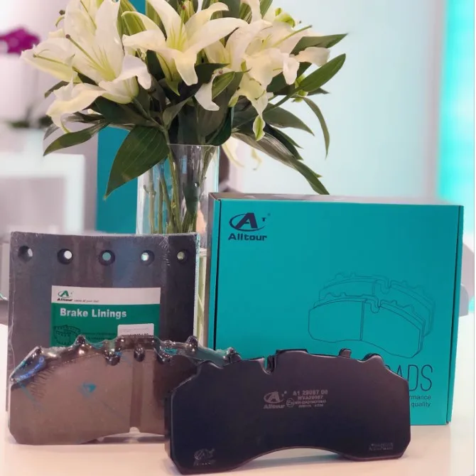 WVA23705 Car Semi Metallic Brake Pads D1616 From Alltour Antch Brake pads Manufacturer for FIAT PEUGEOT Car Brake Pads