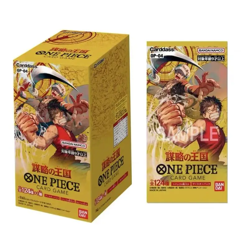 Одна по кусочкам Обезьяна D. Luffy Box Booster Pack Zoro Nami Chopper для оптовых продаж Новая версия op07 op08