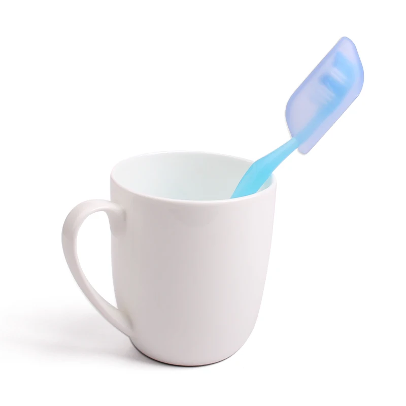 2020 New Ideas Travel Silicone Durable Toothbrush Case Toothbrush Cover Toothbrush Head Holder