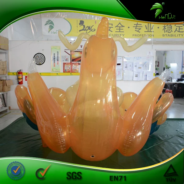 Japan Popular Game Hongyi Inflatable Cartoon Toy Transparent Inflatable Dragonite