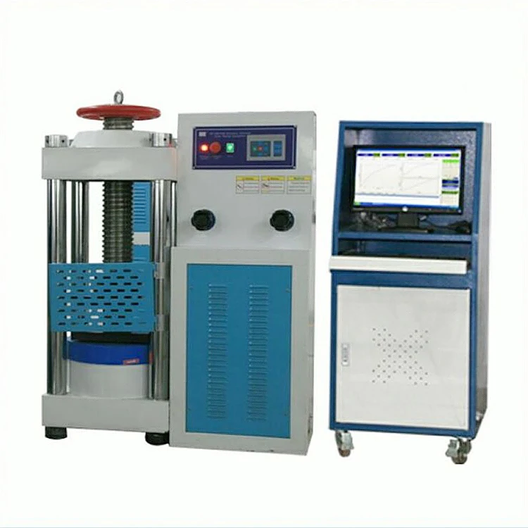 Гидравлическая машина для испытания на изгиб и сжатие бетона кН