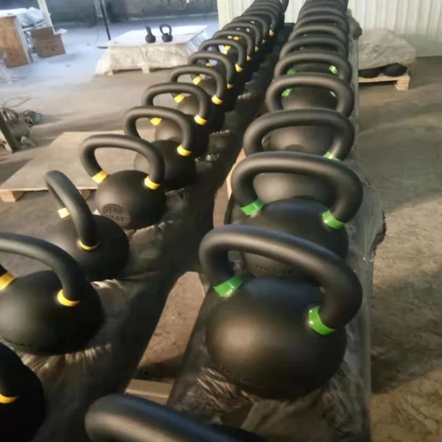 factory price powder coated iron kettlebell for gym or home using