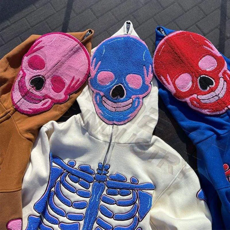 DCY Luxury Hoodie Manufacturer Custom Embroider,Blank Full Zip Up Hoodie With Hidden Pockets,Hoodies Oversized Street