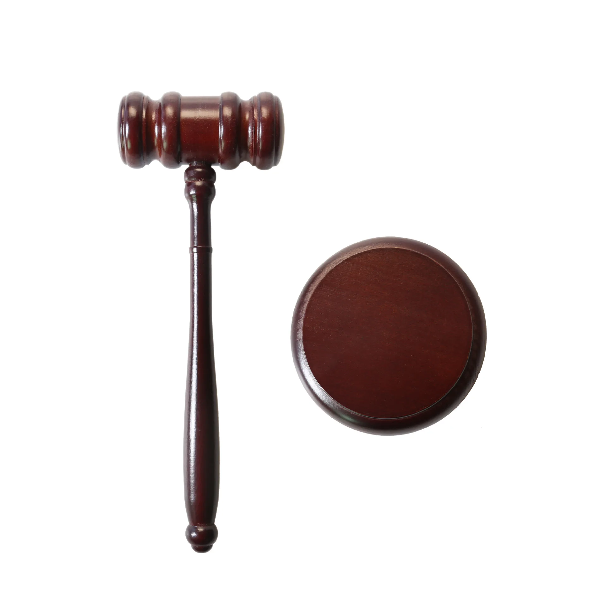 High Quality Lawyer Auctioneer Judge Gavel Wooden Gavel Hammer Set Office Desk Accessories Decor