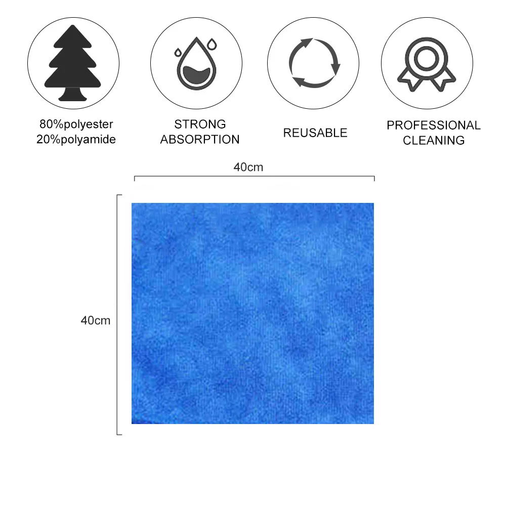 Custom high quality thicken microfiber towel car cleaning microfiber towel  car drying towel,showtop free microfiber cleaning