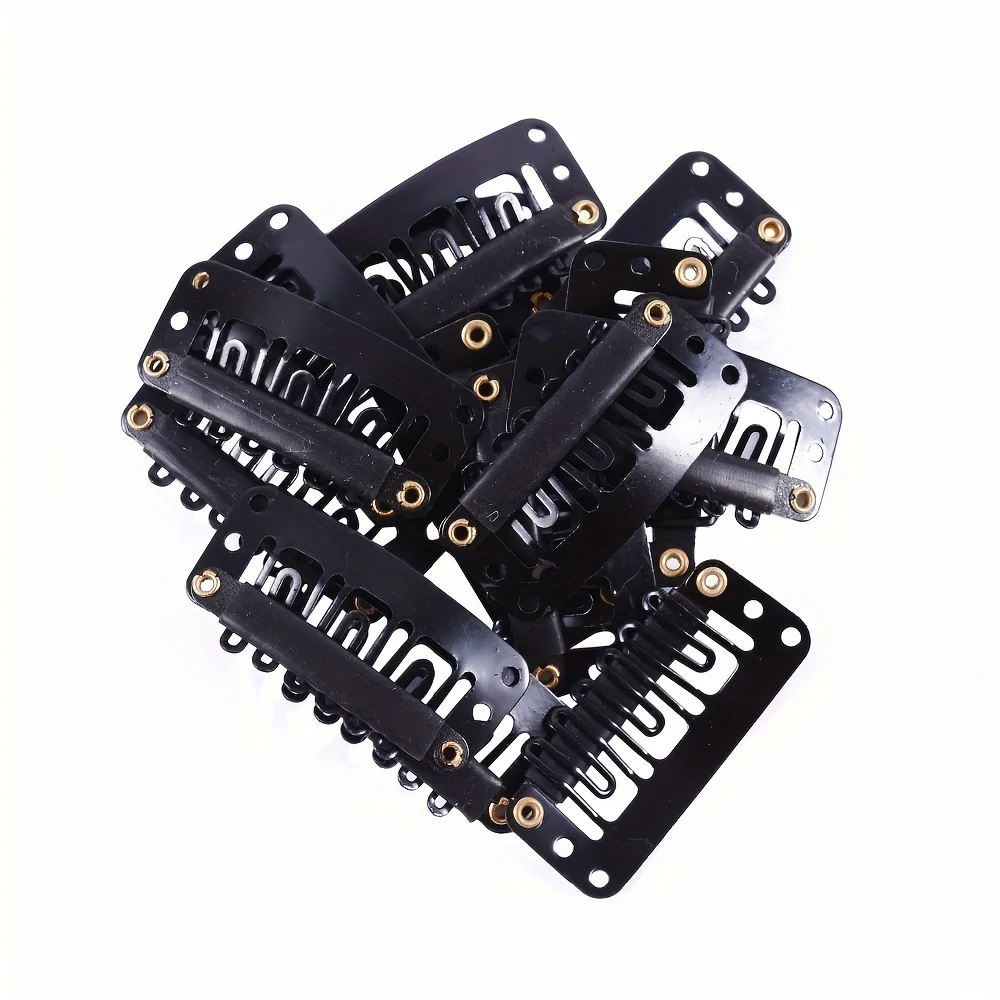 3.2cm 9-tooth Drop-shaped BB clip Invisible Hair Extension Tool Wig Clip Hair Clips for Wigs Wig Tools