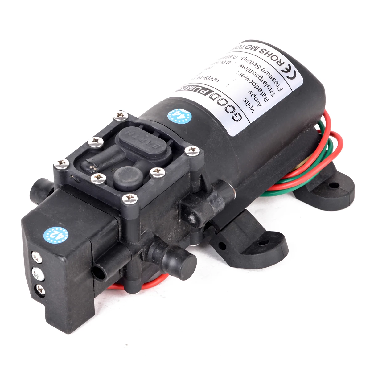 C0067 12V  130psi Water pumping machine spray marine high pressure diaphragm pump spray pump for agriculture Portable