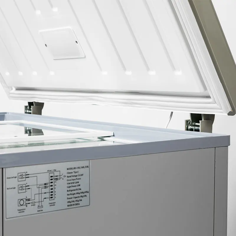 
Sunshine DC 12v 110v 220v upright home Solar Fridge refrigerators 