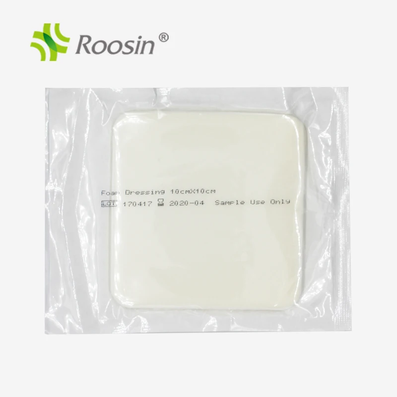 Foam Dressings Sterile Hydrophilic Absorbent Soft Non-Adhesive Pads