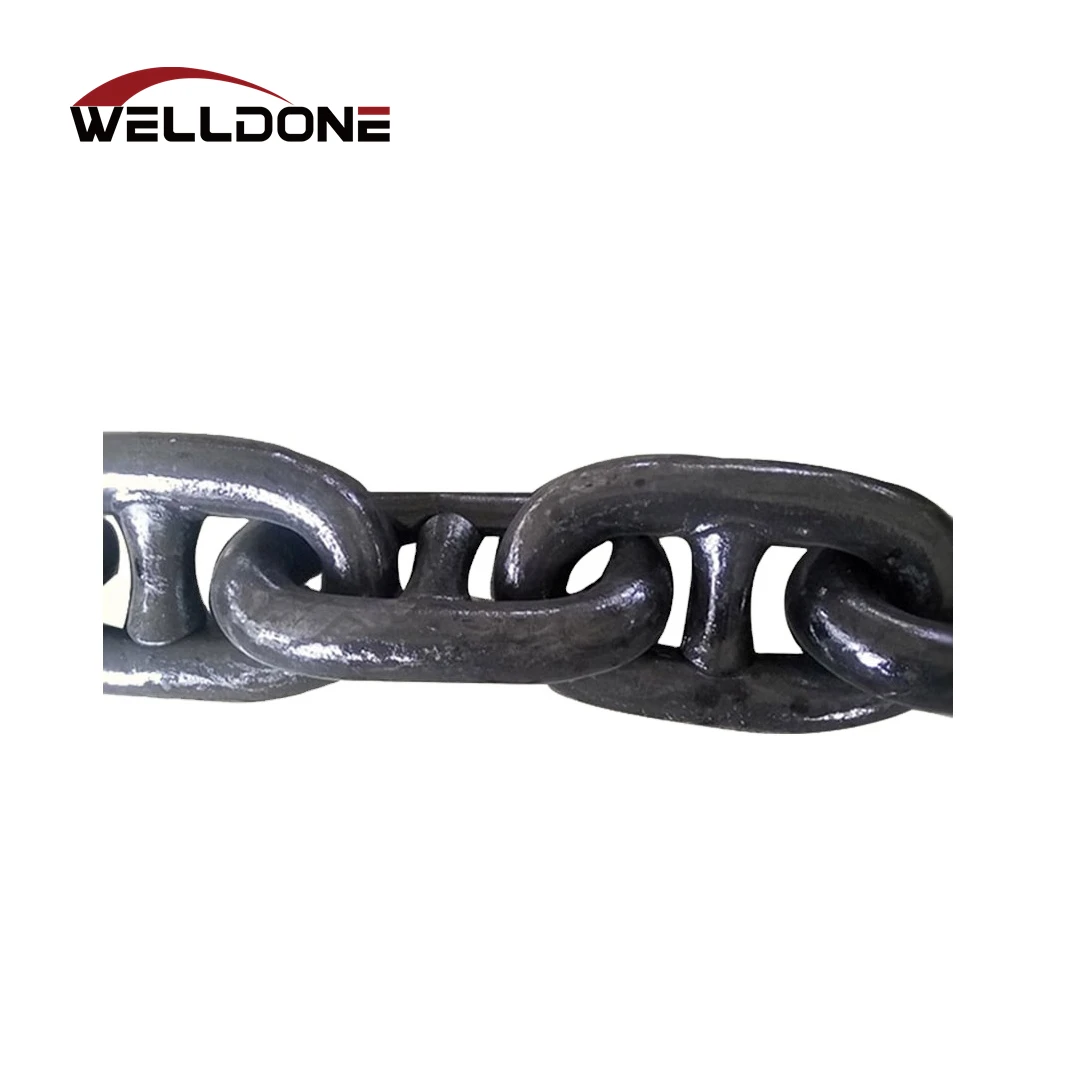 Marine Welded U2 U3 Stud Link Anchor Chain for Vessel