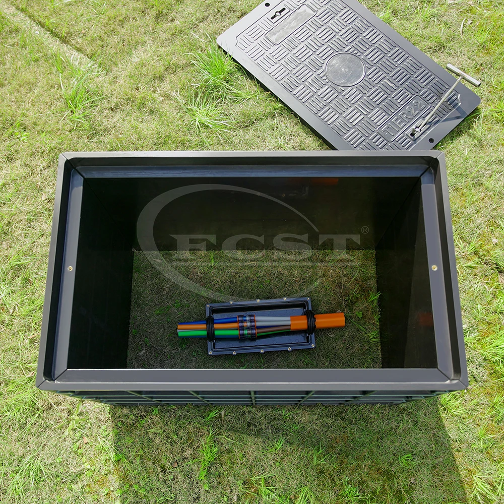 SMC Telecom люк композитная камера и подземный оптоволоконный кабель