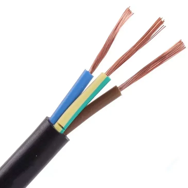 Multi Core Electrical Cable 2/ 3 /4 Cores Flexible Copper Cable RVV H05VV-F Cable H07VV-F 1.5mm2 2.5mm2 4mm2 building wire