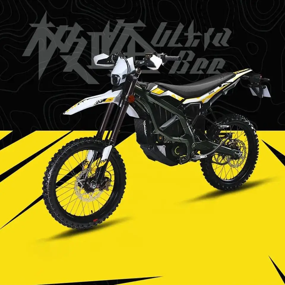 New Model 2024 72v 12500w MX Ebike 74V 55Ah Road Legal E Dirtbike Suron Ultra Bee Electric Dirt Bike