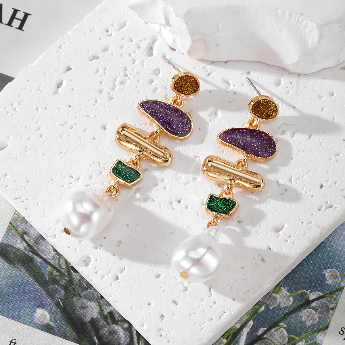 Серьги с жемчугом