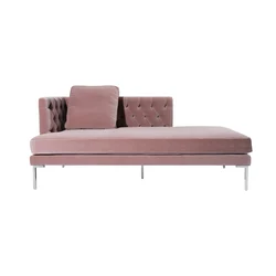 Day Beds Modern Living Room Daybed Sofa Velvet Upholstered Chaise Lounge Bed Bench