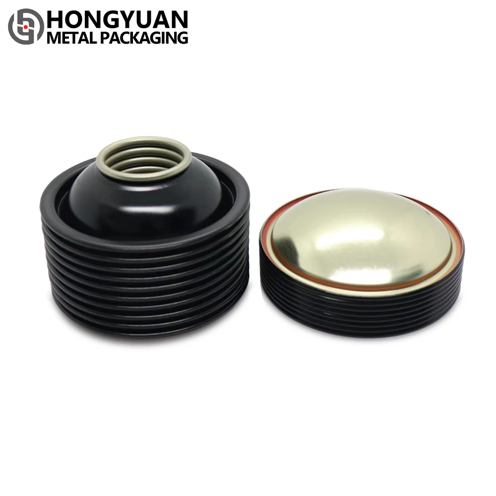 Factory Wholesale Customized Different Size Gold Paint Cone Dome Suitable For Aerosol Cans