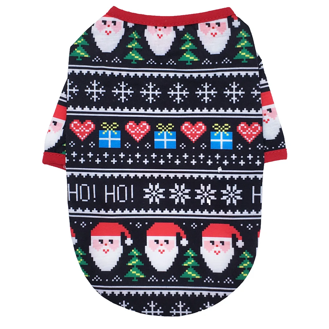
Christmas Design Cozy Winter Pet Dog Vest Coat Warm Outdoor Winter Jacket Clothes 