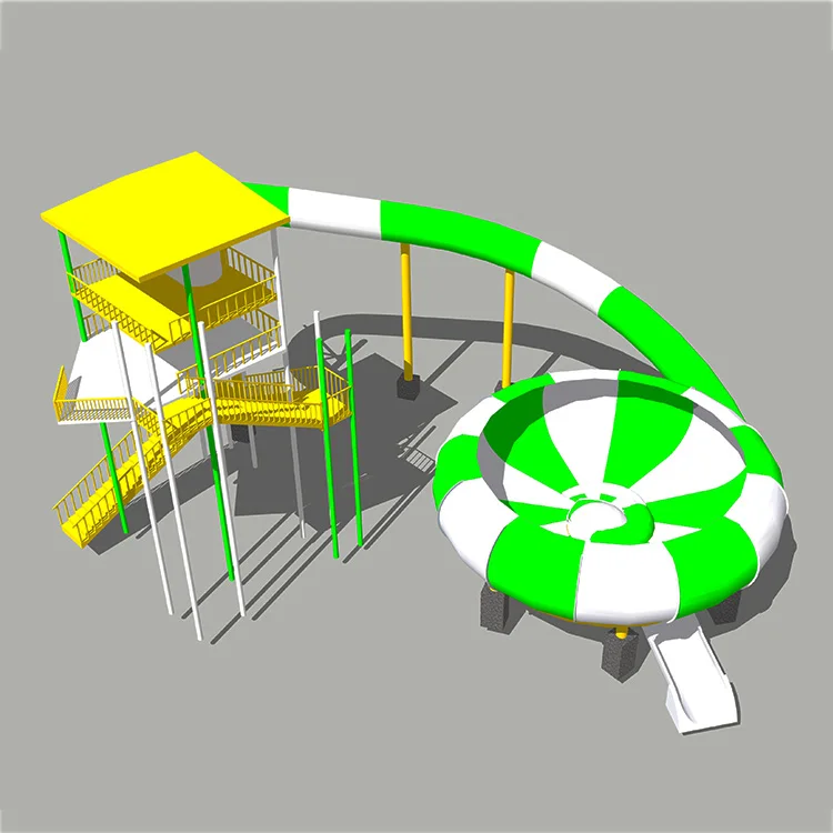 New Water Slide Parts Design Water Bowl Slide Pieces For Sale