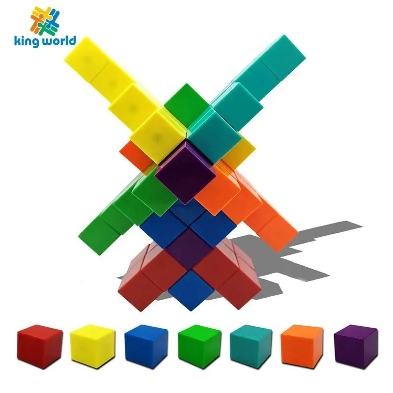 2024 New Arrival 56pcs DIY Cube Brick Magnetic Blocks Educational Toys Magnet Toy