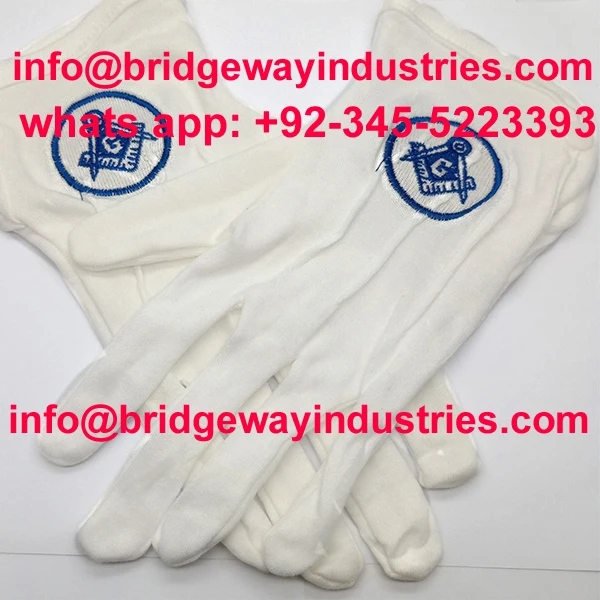 
Master Mason Cotton Gloves 