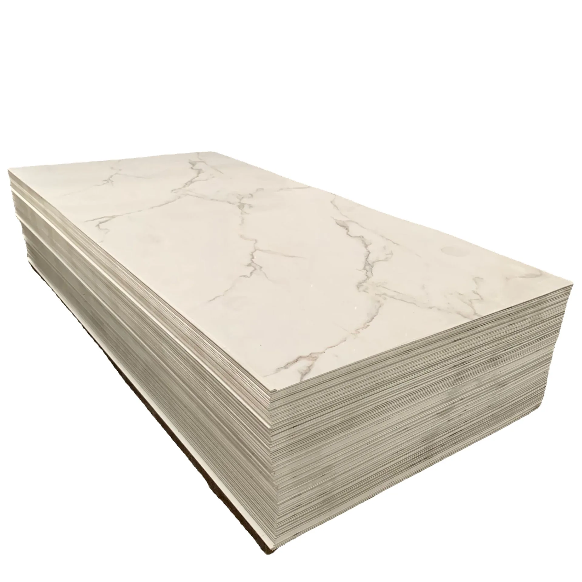 Hot Selling PVC Marble Panel Board Kitchen Floor Tiles UV Mable Sheet pvc panel marble in algeria price