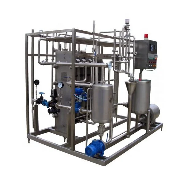 8000LPH Plate UHT Milk Pasteurizer Pasteurization Sterilization Machine for Juice