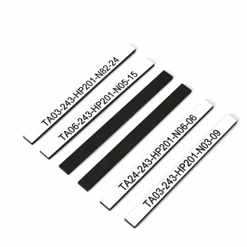 Wholesale ABS laser carving printing label Code number Pallet label Warehouse management Smart Price Tag with backing magnet
