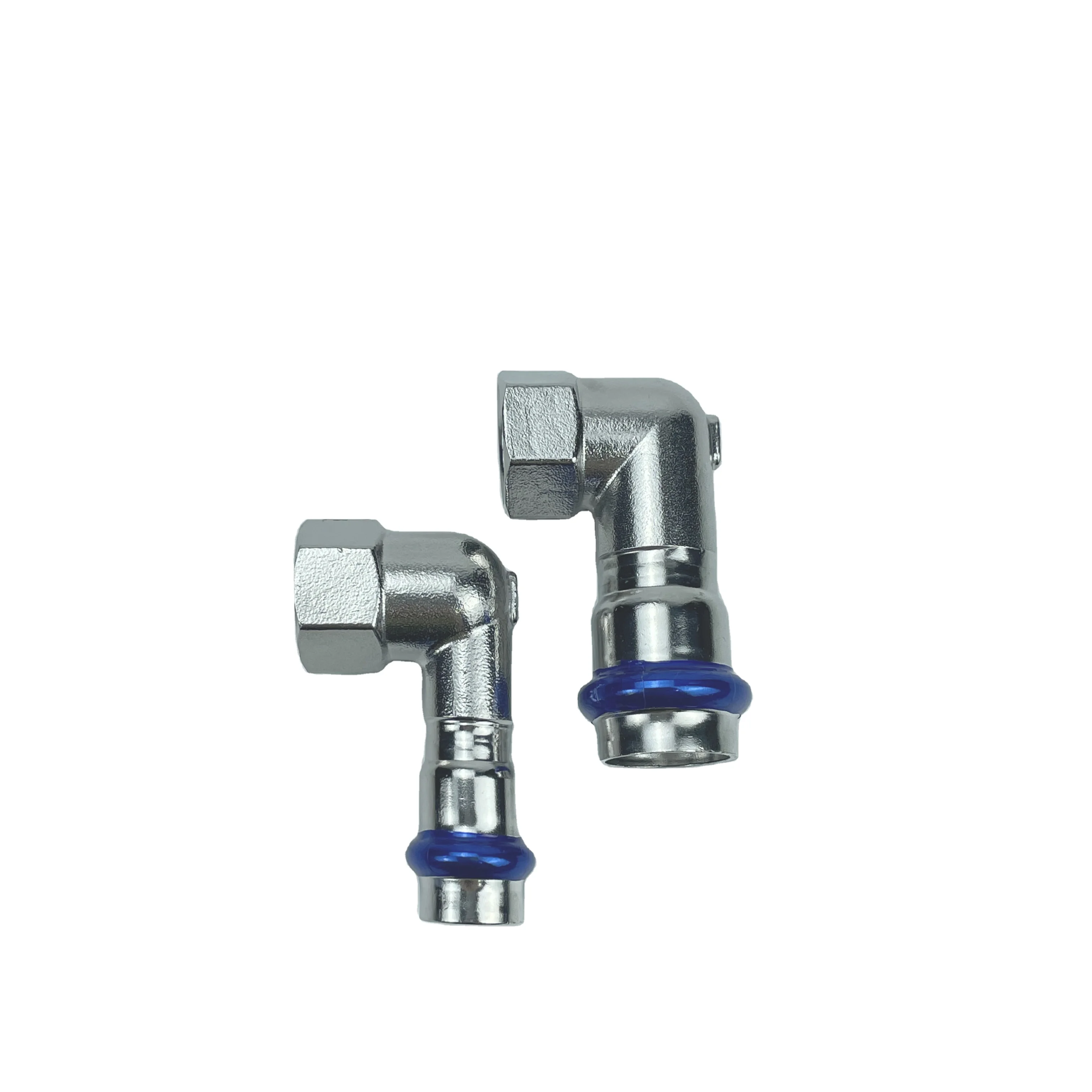 DVGW 304 316L superior quality M typeV Type profile stainless steel press fitting 90 degree Female Elbow
