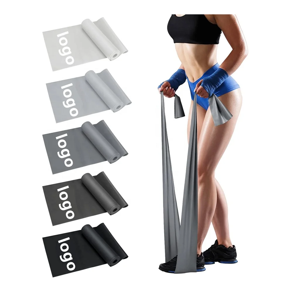 Libenli Cheap Price Long Resistance Bands Flat Latex Free Home Gym Fitness Equipment for Physical Therapy Body Sport Equipment