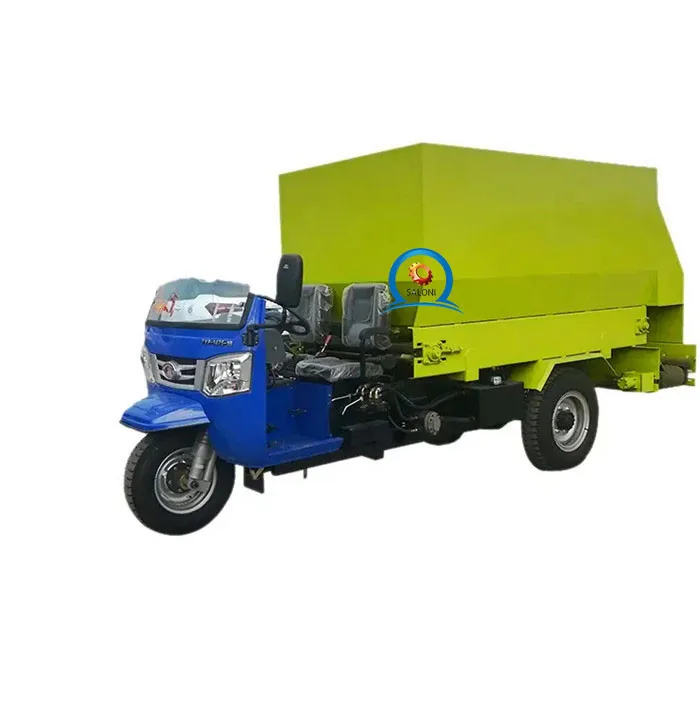 hot sale good service feeder vehicle farming automatic feeder animal farm equipment for transporting dispersed feed