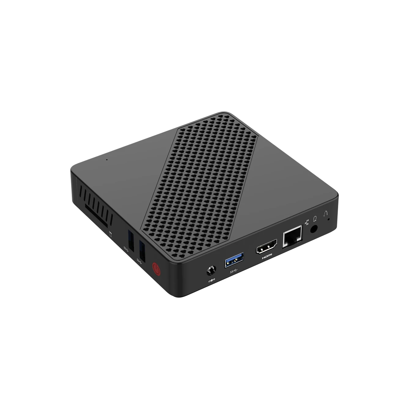 Мини-ПК MINISFORUM N40 Intel Celeron N4000 eMMC без вентилятора RTS SSD WOL RTC Пробуждение геймерский ПК мини 4K настольный