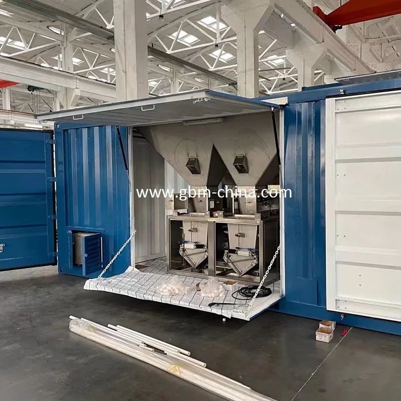 high efficiency 25KG 50KG port weighing and bagging machine