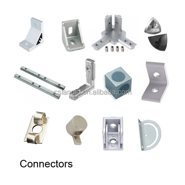 Customized Aluminum Profile Angle Joint Window Hardware Accessories Building Materials Joint Corner Joint Corner