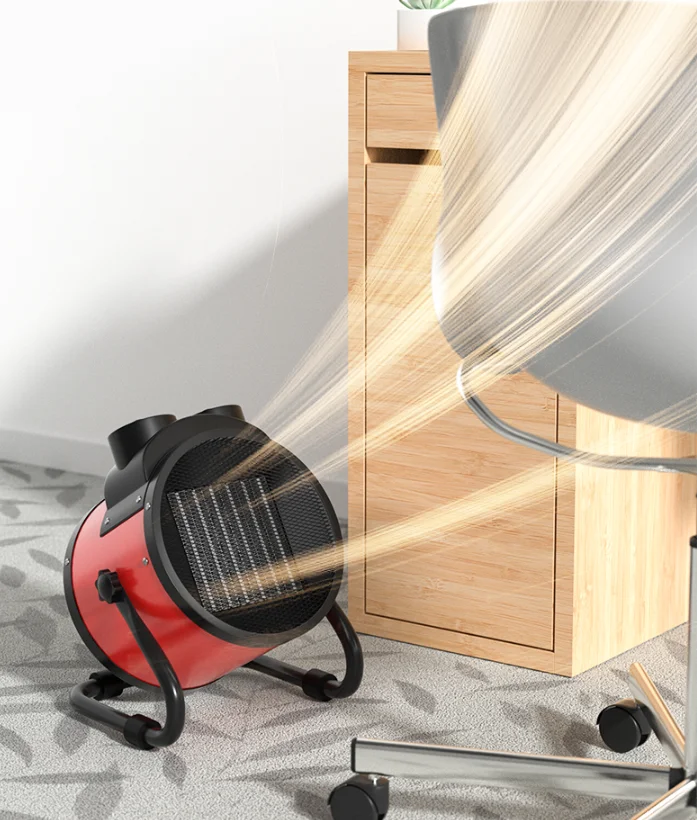 Hot Sale Portable Mini Winter Fast Heating Round Electric Fan Heater for home