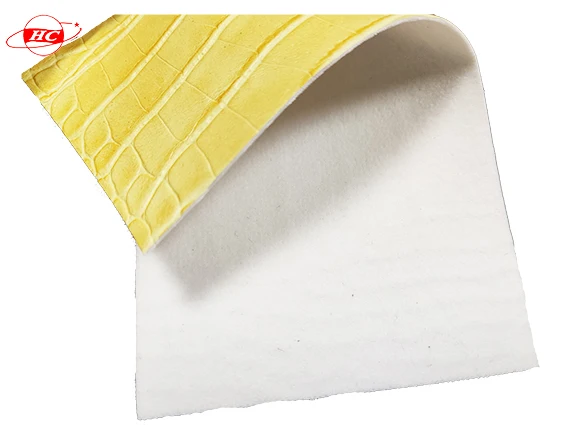 PVC leather Crocodile pattern for bags, backpacks, customized 1.2mm leather pvc synthetic leather