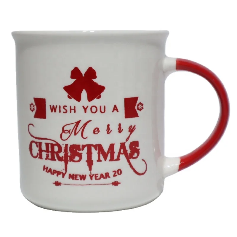 Mugs Cheap Li Ling Factory Custom 300ml Coffee Advertising Christmas Cup Promotion Personalized Ceramic Mug