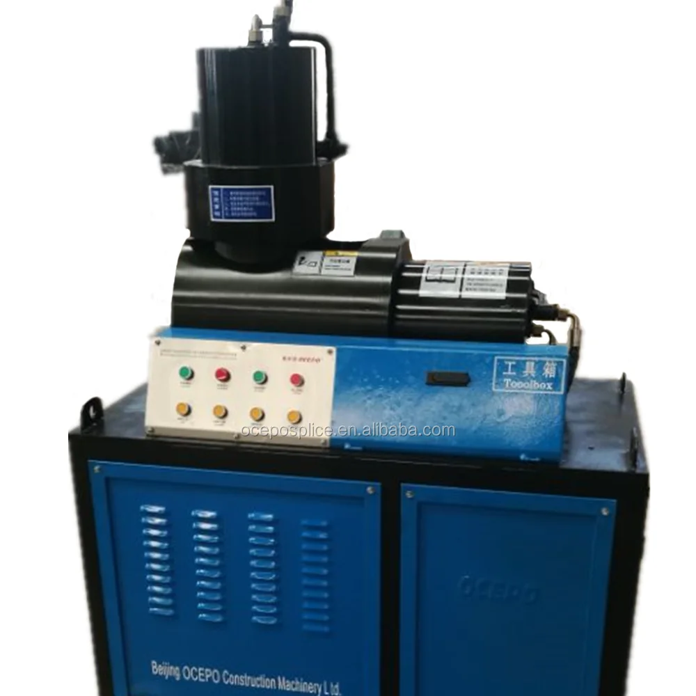 Rebar end upset forger forging machine double-cylinder upsetting