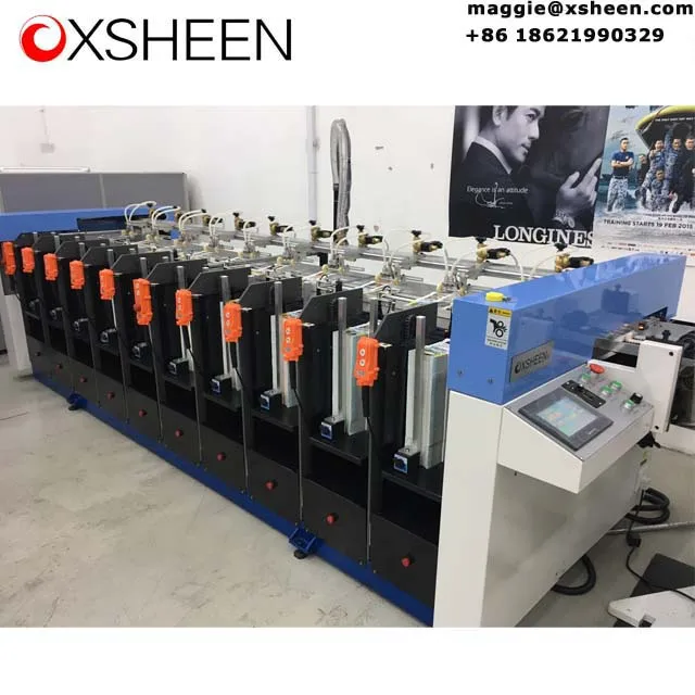 Hot Selling Brand New Original Inverter Plc Farms Welder Rosin Dab Press Machine A3 Book Paper Glue Binding Machines