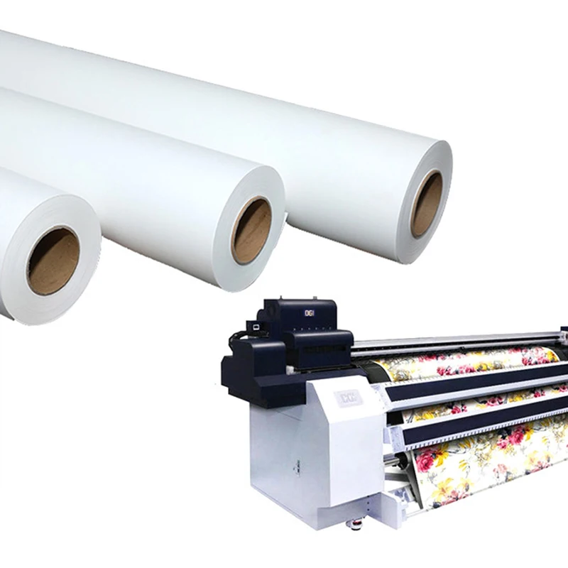 Wholesale Paper Rolls Inkjet Printable Heat Transfer Vinyl For Sublimation Printer/sublimation Paper