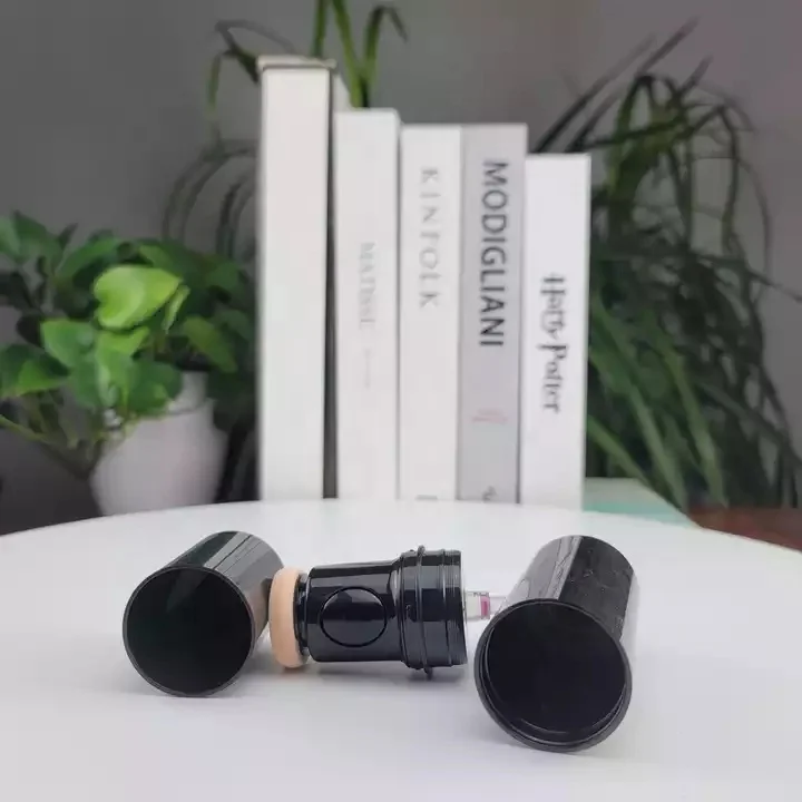 40ml 50ml Refillable Bottle Liquid Foundation Vacuum Bottle Press Lotion Eye Cream Empty Cosmetic Container With Air Cushion