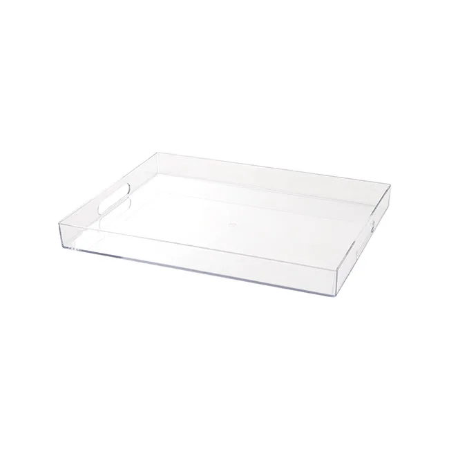 Custom Clear Plastic Acrylic Tray With Custom Printing