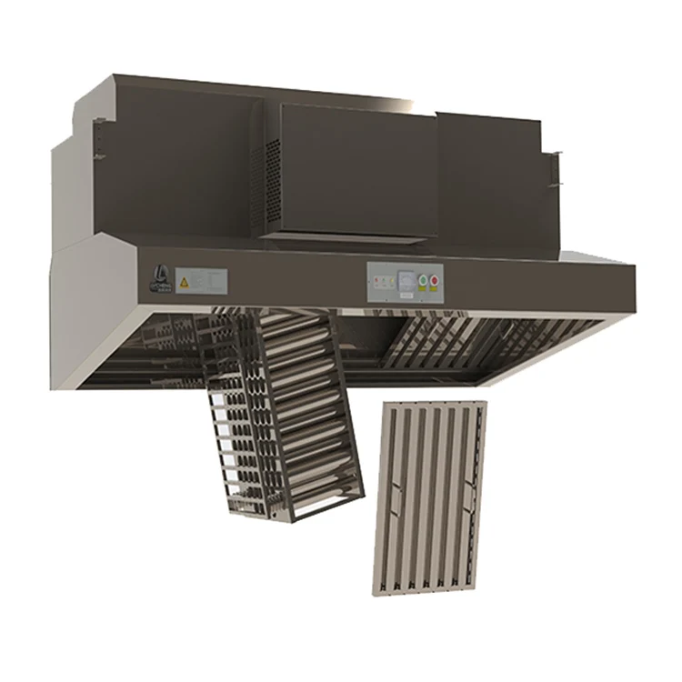 hood type electrostatic smoke purifier commercial esp filter with electrostatic precipitator