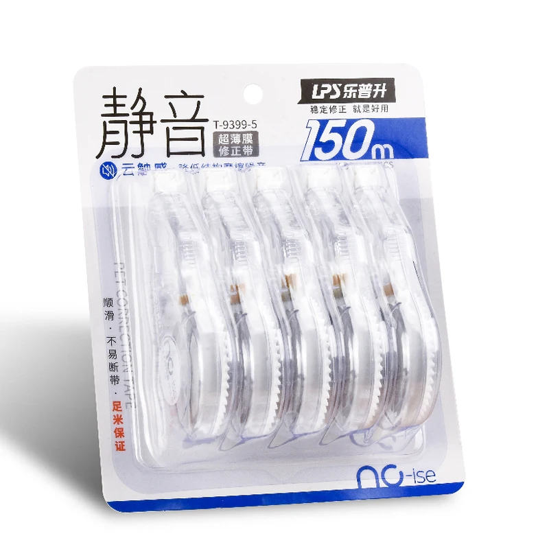 School&Office Supplies Student Back To School Stationery 6 Pack Transparent Correction Tape Set