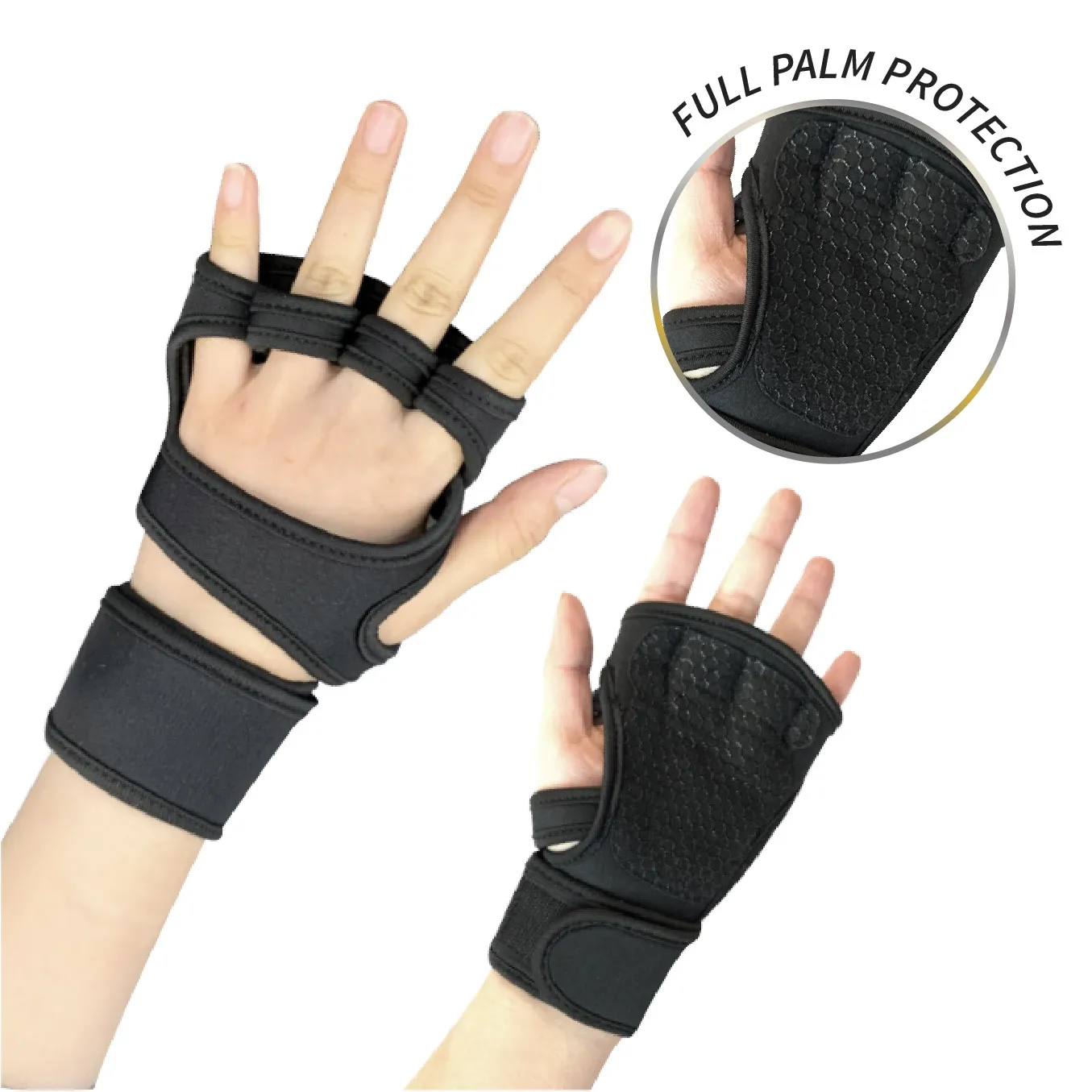 Feiyali Customized Logo Weight Lifting Sport Women Men Workout Gloves Gym Gloves