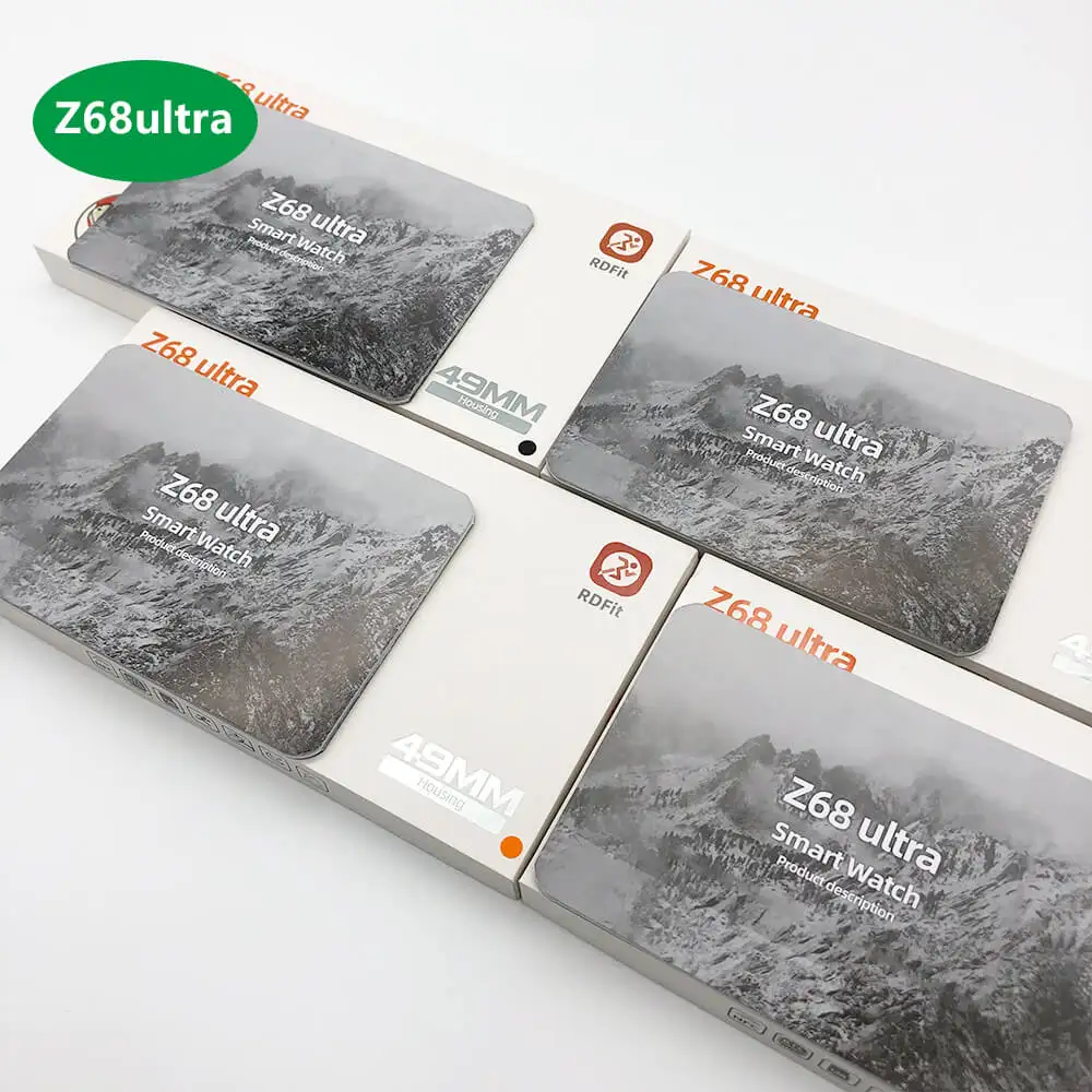 High Quality Z68 ul-tra Smart Watch DT8 HW8 H10 GS8 T900 Pro Max 2.1 Inch NFC Call Heart Rate Monitor Smartwatch