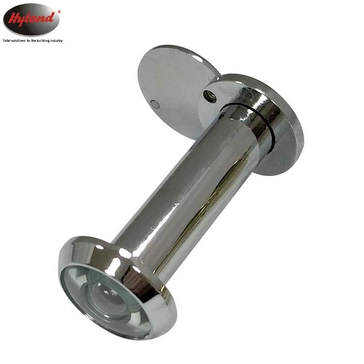 Brass viewer  with synthetic resin lens Hyland OEM DV05 magnifier door eye viewer, with cover 180 degree