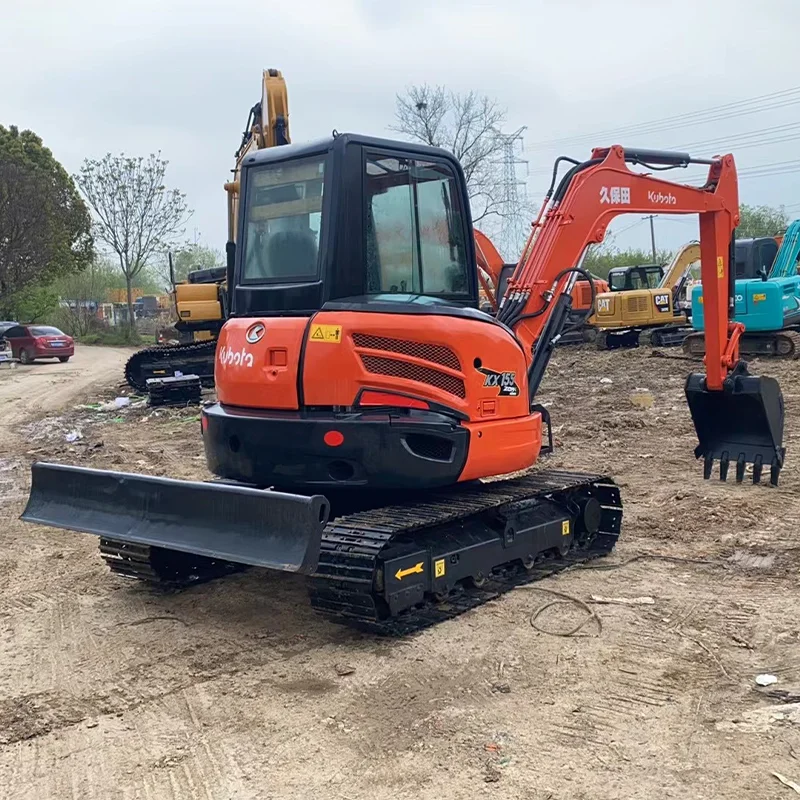 Original kubota u55 mini digger machine used hydraulic crawler excavator machine