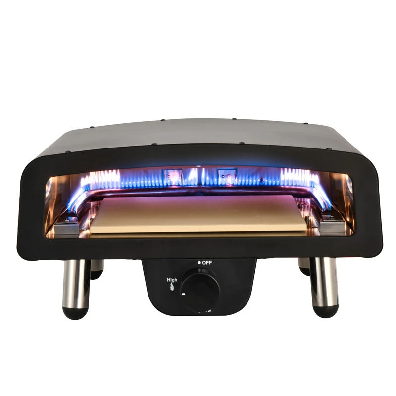 SINREE 12 16 inch small commercial gas pizza oven outdoor kitchen portable pizza oven with CE