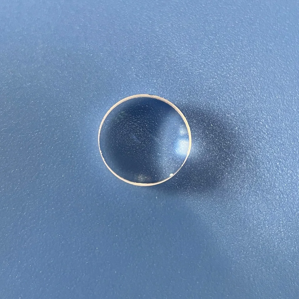 High Quality Transparent K9 Optical glass Lens mini 8Mm Double Convex Lens